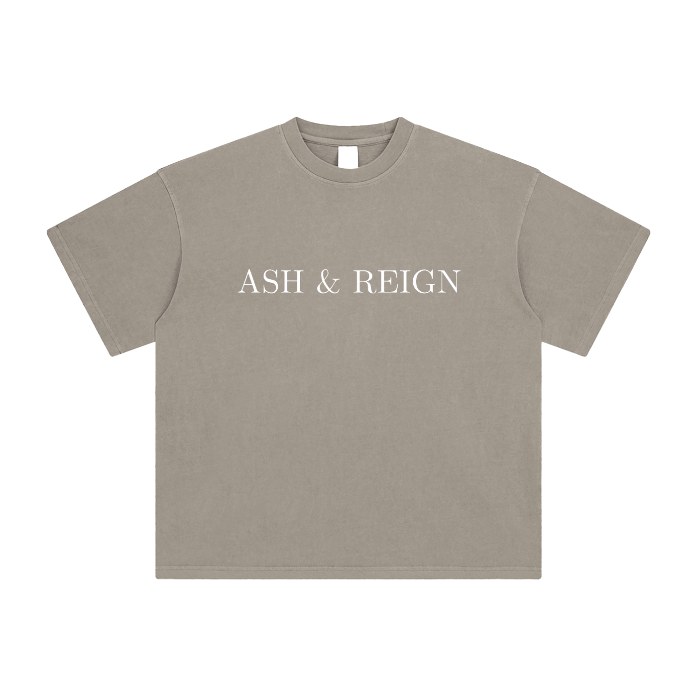 Ash & Reign Enzyme Washed T-Shirt