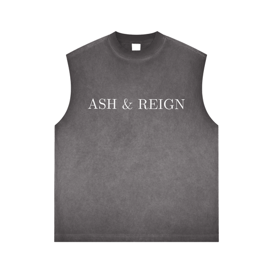 Ash & Reign Reverse Washed Tank Top
