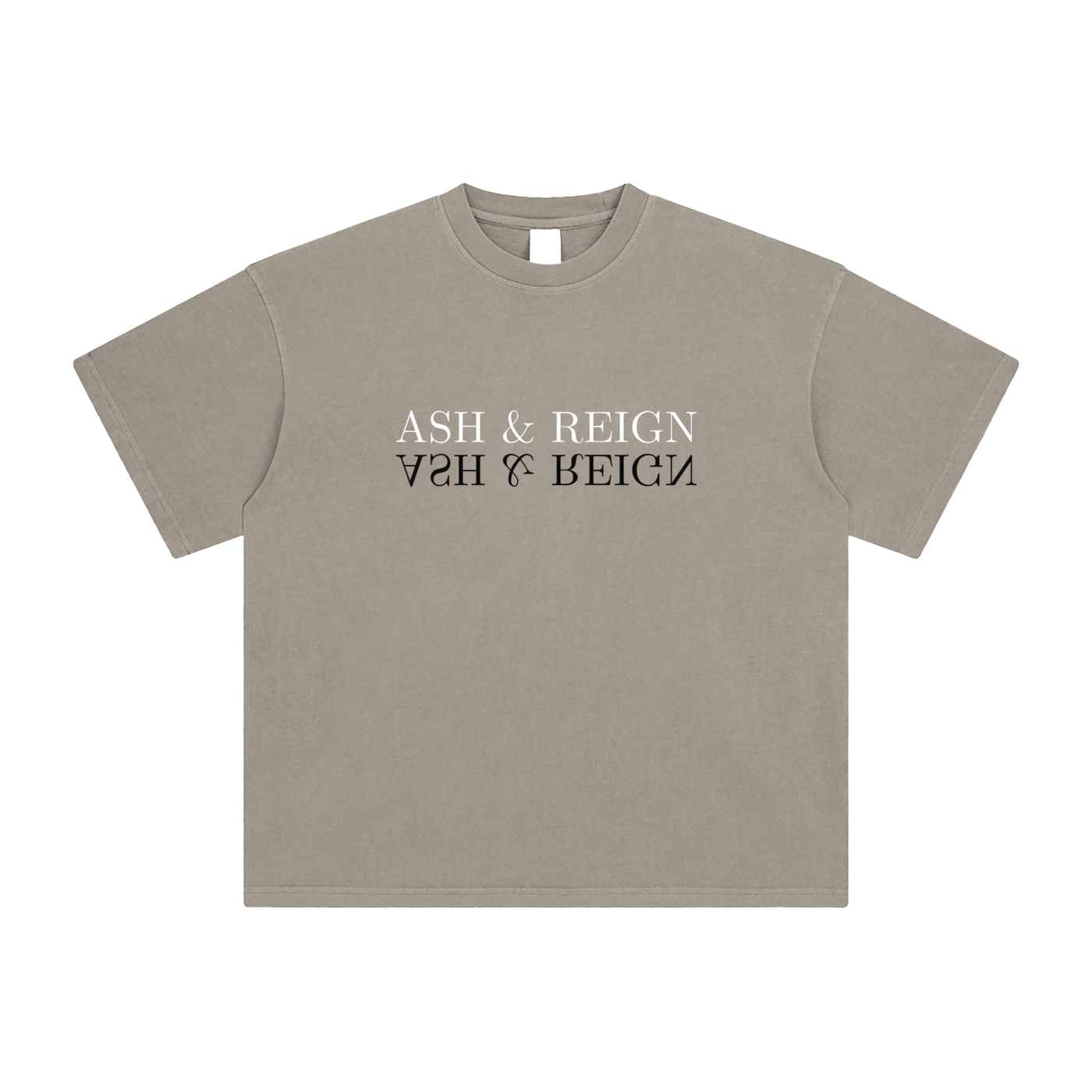 Ash & Reign Enzyme Washed T-Shirt