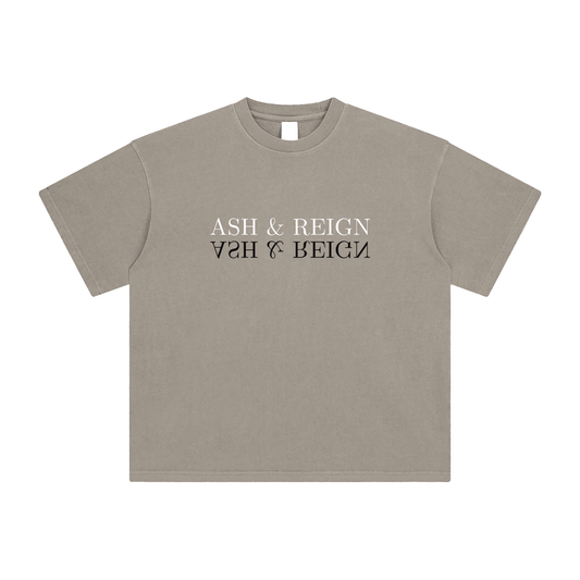 Ash & Reign Enzyme Washed T-Shirt