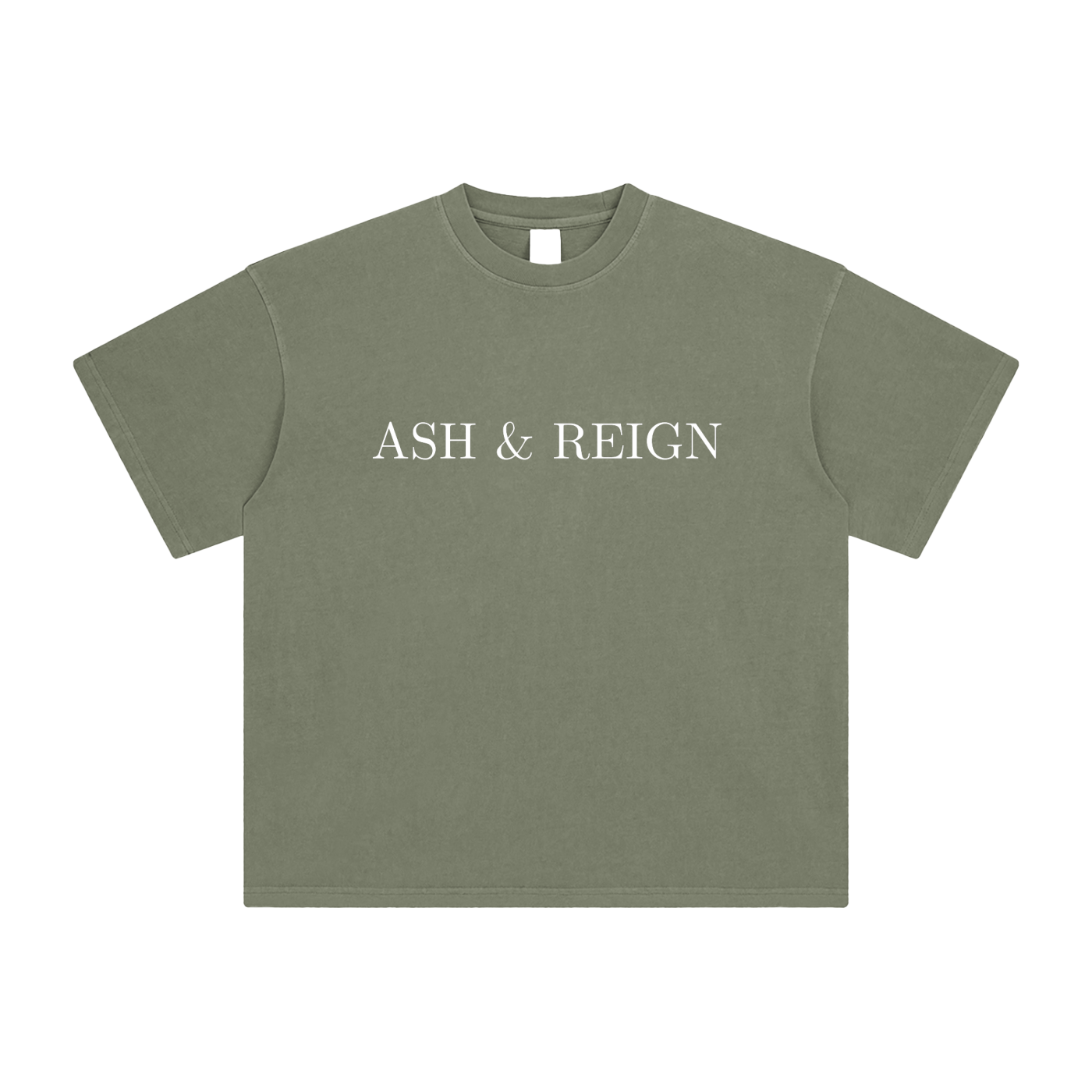 Ash & Reign Enzyme Washed T-Shirt