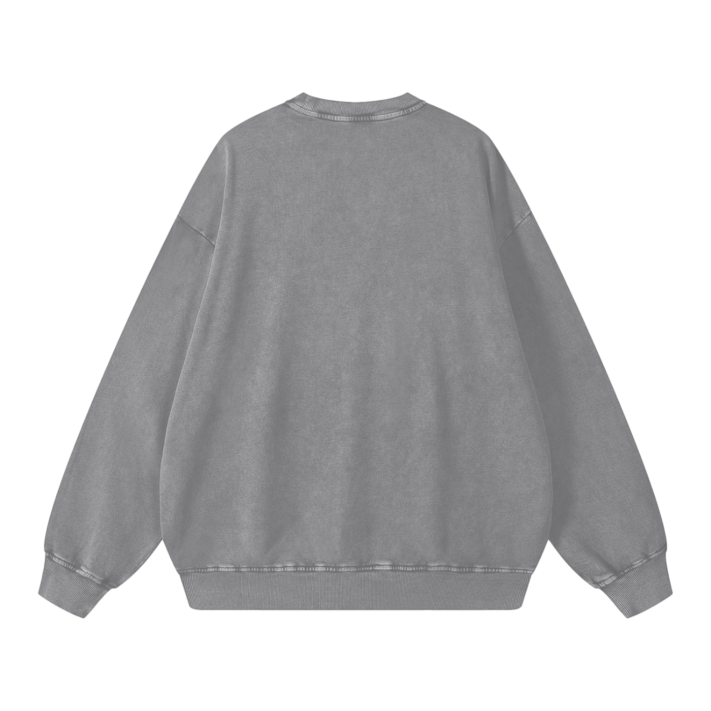 Ash & Reign Acid Wash Oversize Sweatshirt