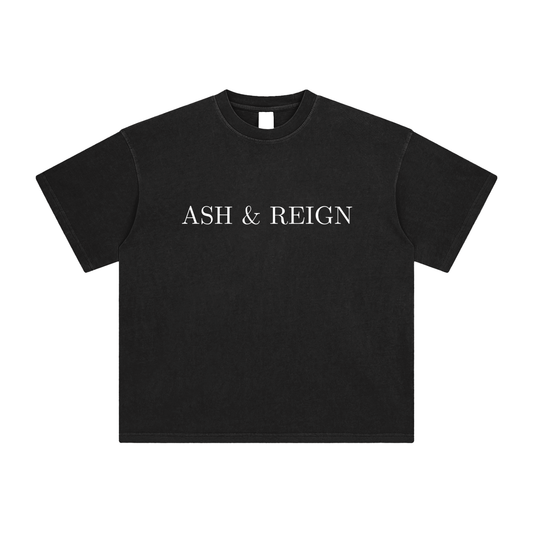 Ash & Reign Enzyme Washed T-Shirt