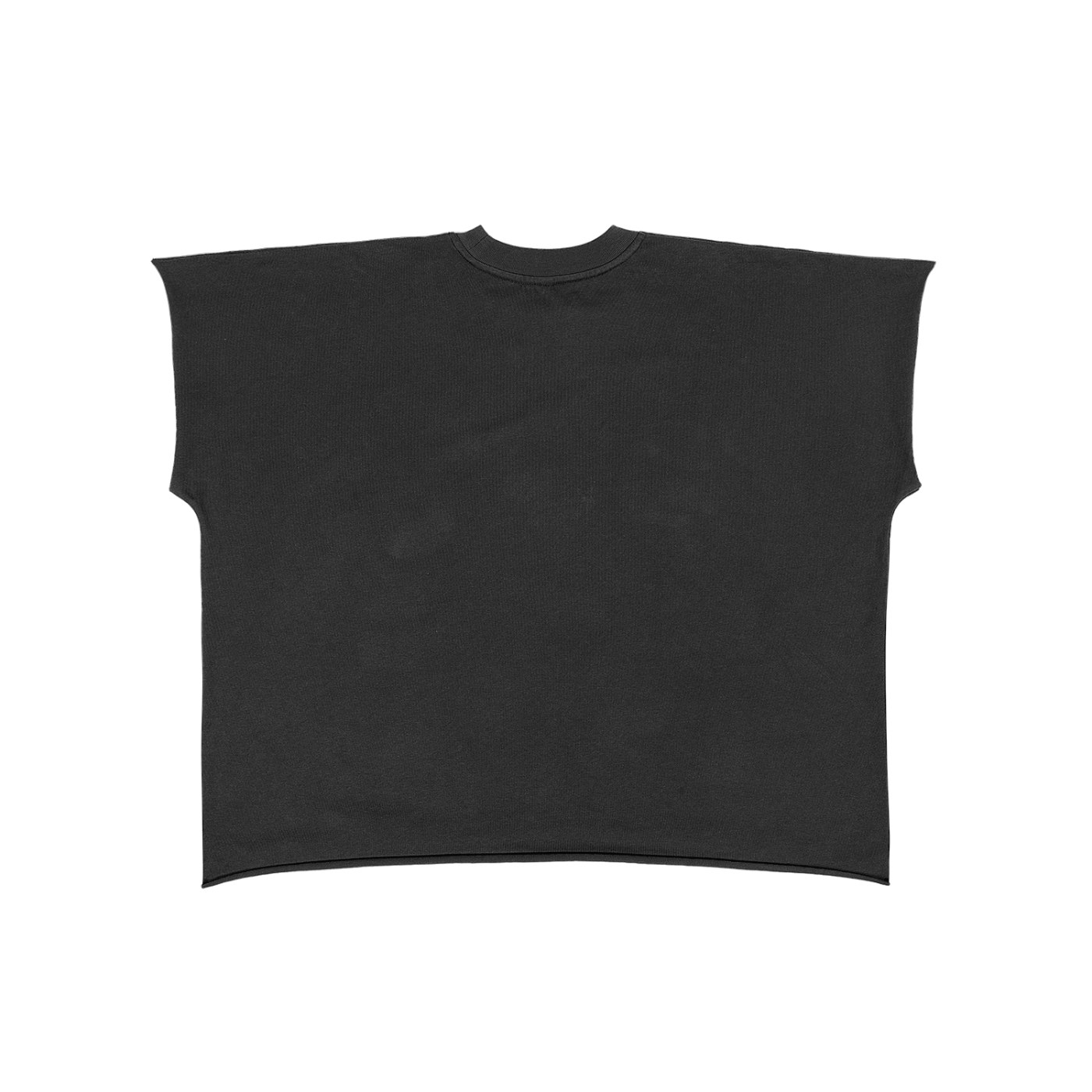 Ash & Reign Raw Edge Boxy Non-Shrink T-Shirt