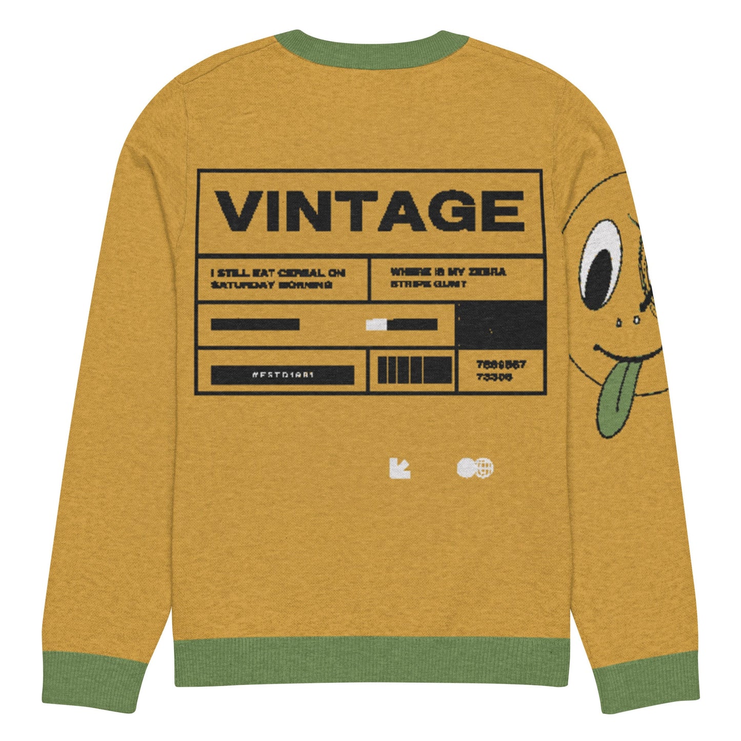 Damagedd Goodds Knitted Sweater - Rashaad Black