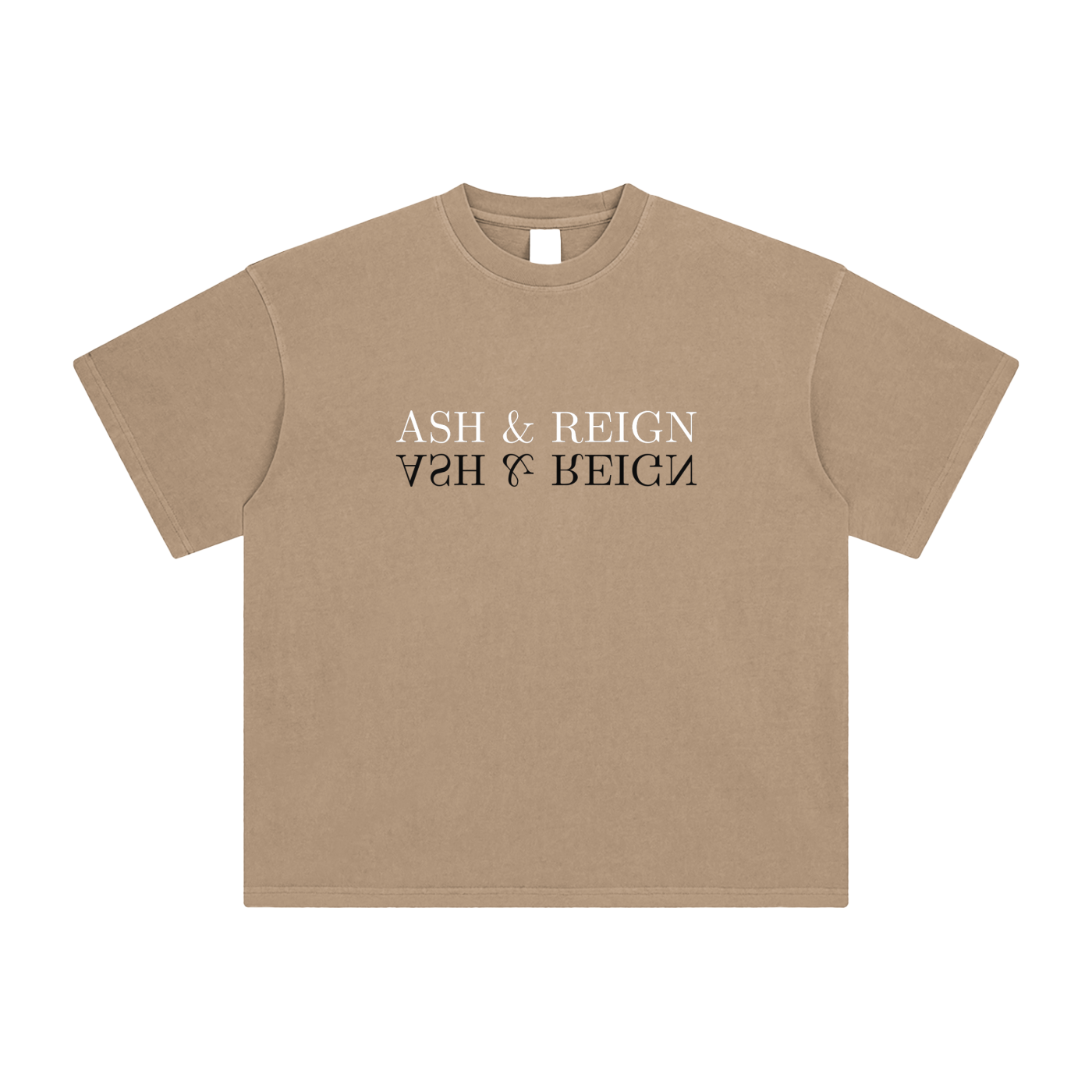 Ash & Reign Enzyme Washed T-Shirt