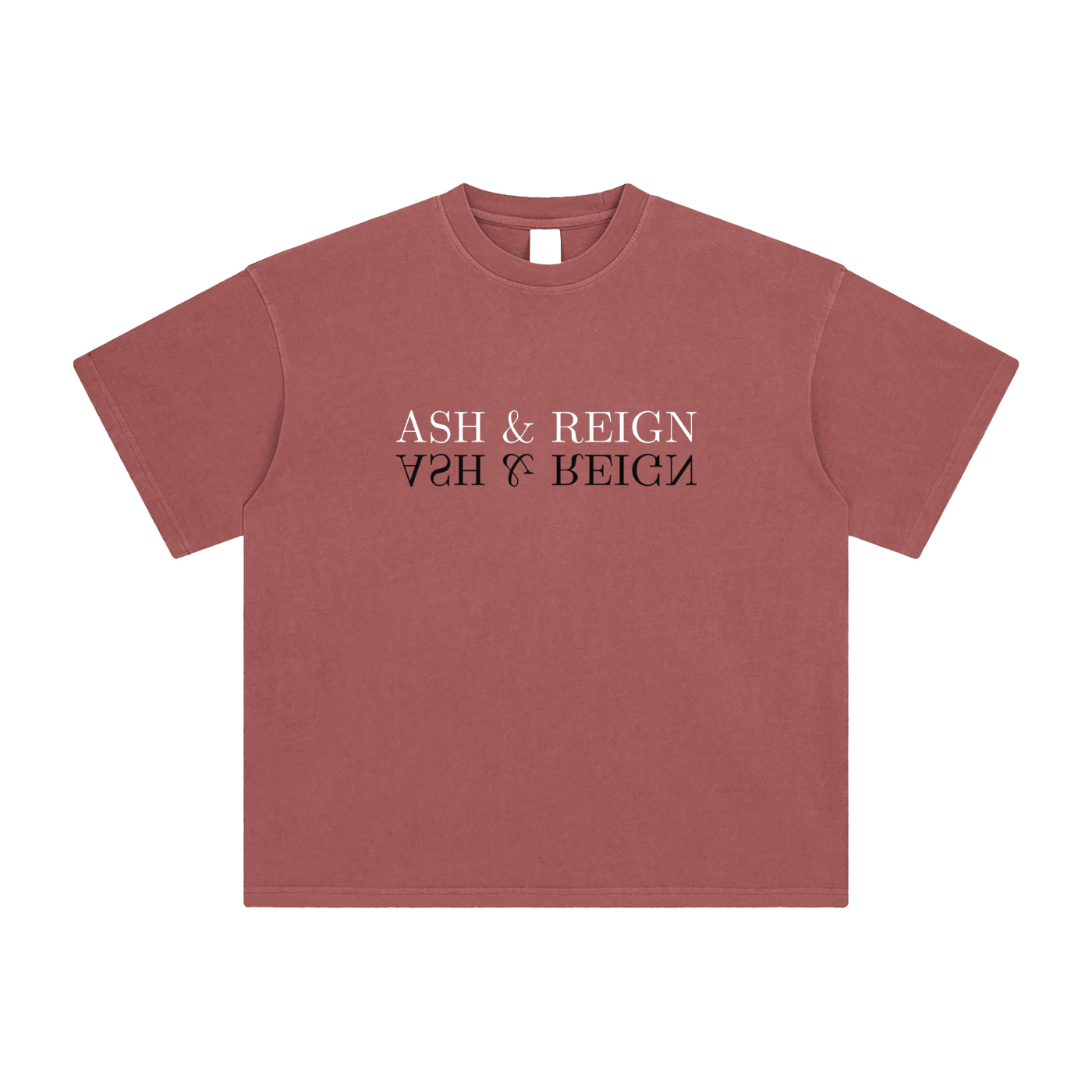Ash & Reign Enzyme Washed T-Shirt