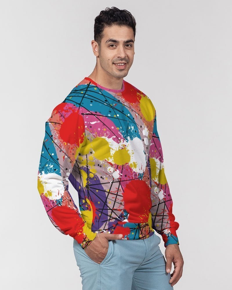 Fireworks Classic French Terry Crewneck Pullover - Rashaad Black