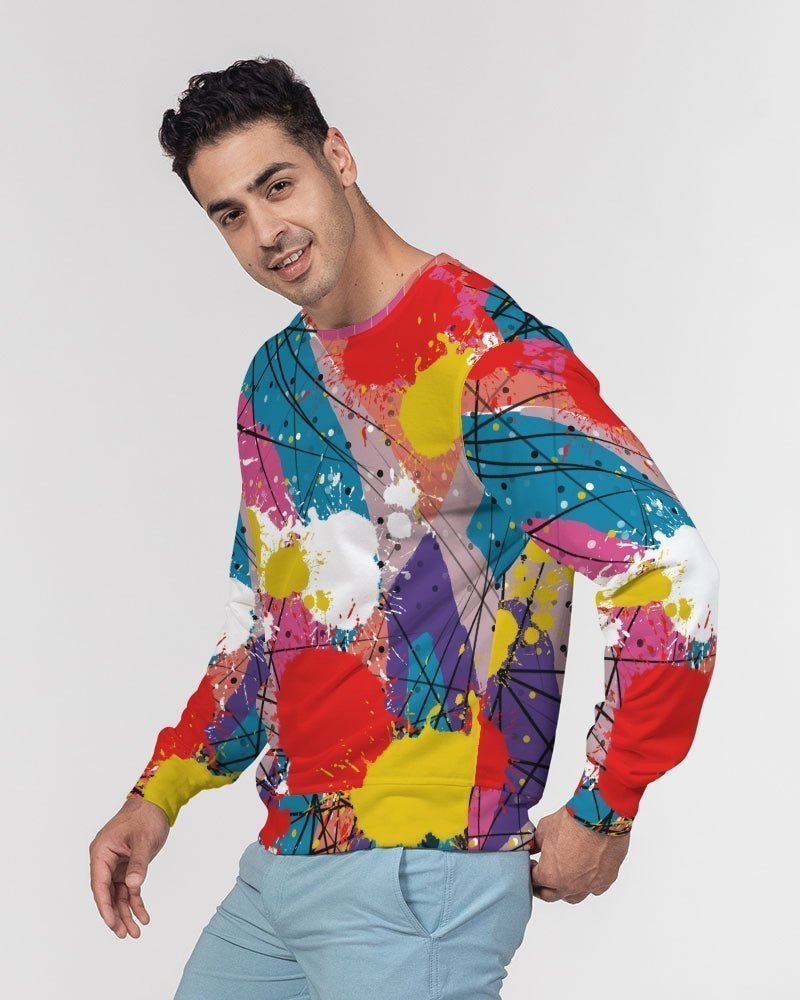 Fireworks Classic French Terry Crewneck Pullover - Rashaad Black