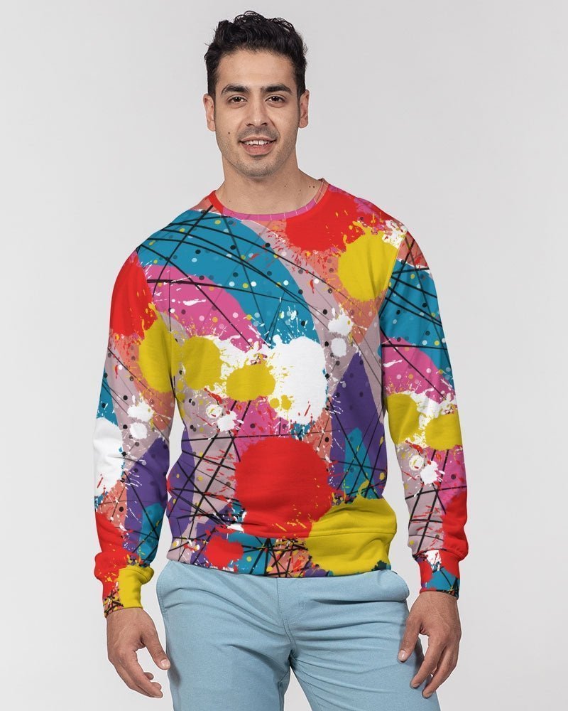 Fireworks Classic French Terry Crewneck Pullover - Rashaad Black