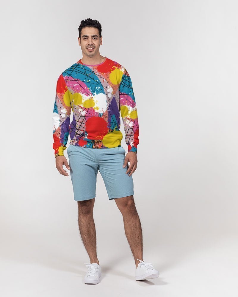 Fireworks Classic French Terry Crewneck Pullover - Rashaad Black