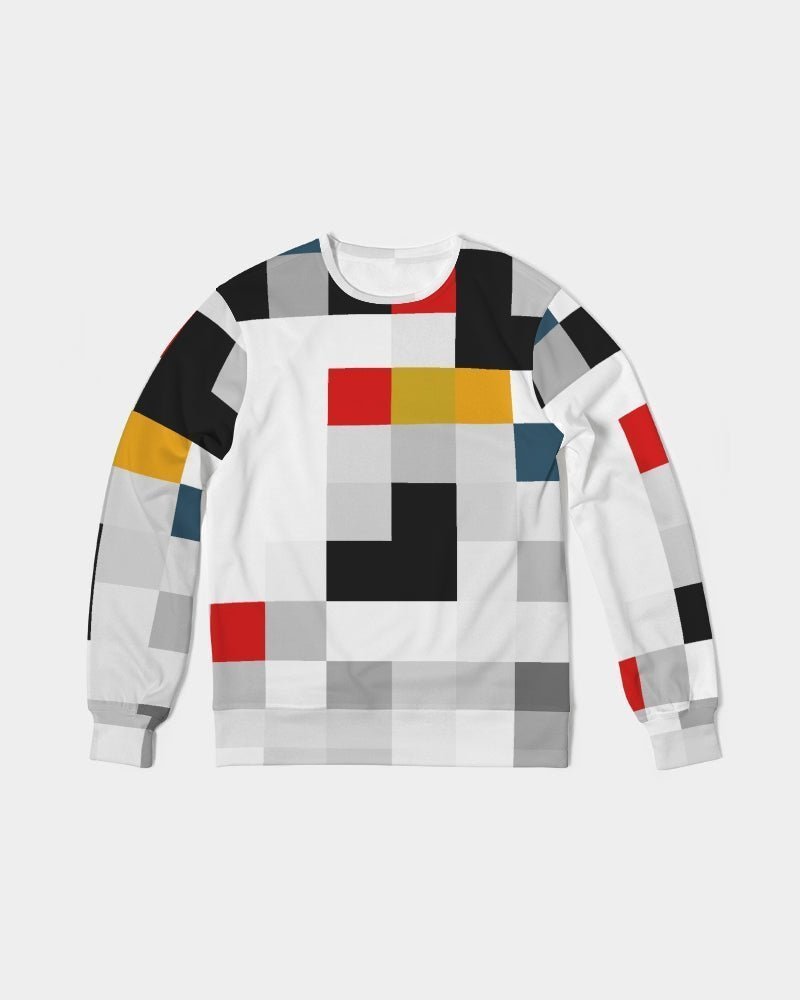 Pixel Classic French Terry Crewneck Pullover - Rashaad Black