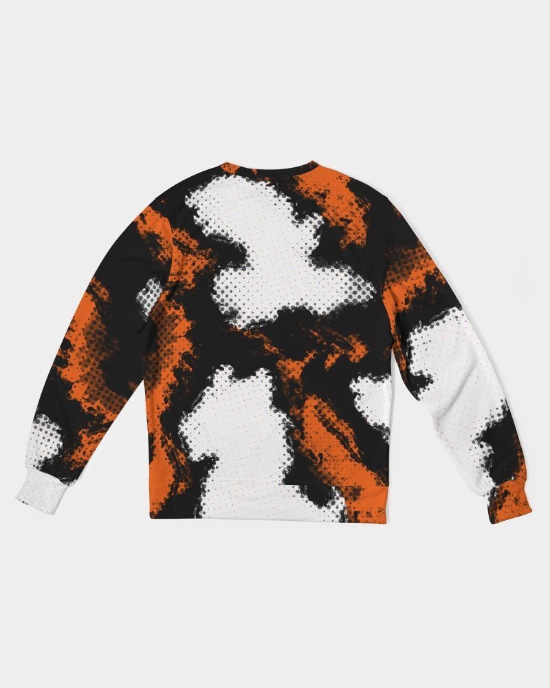 Saharan Dust II Classic French Terry Crewneck Pullover - Rashaad Black