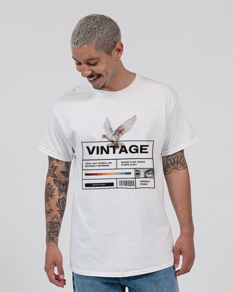 Vintage Black Unisex Ultra Cotton T-Shirt | Gildan - Rashaad Black