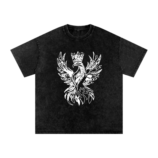 Ash & Reign Acid Wash Oversize T-Shirt