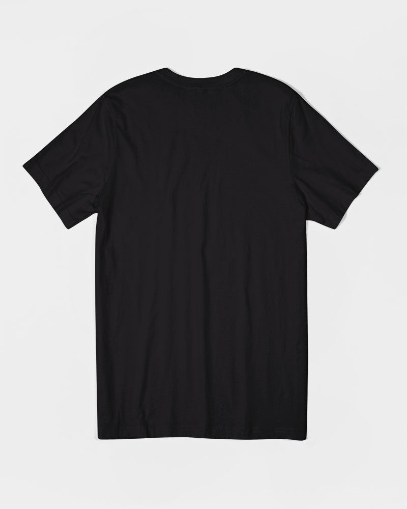 Black in White Unisex Jersey V - Neck Tee | Bella + Canvas - Rashaad Black