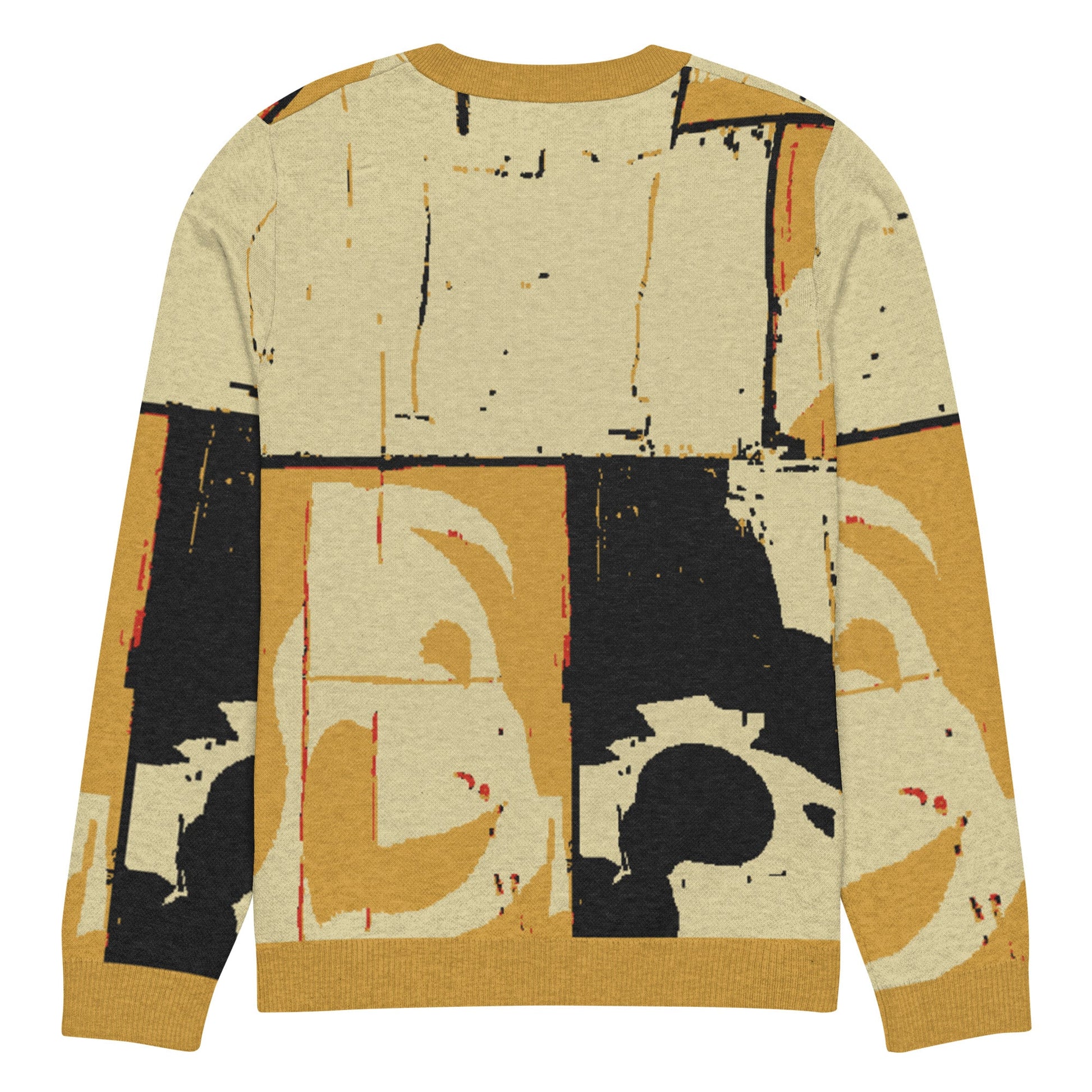 Chasing Monddrian Knitted Sweater - Rashaad Black