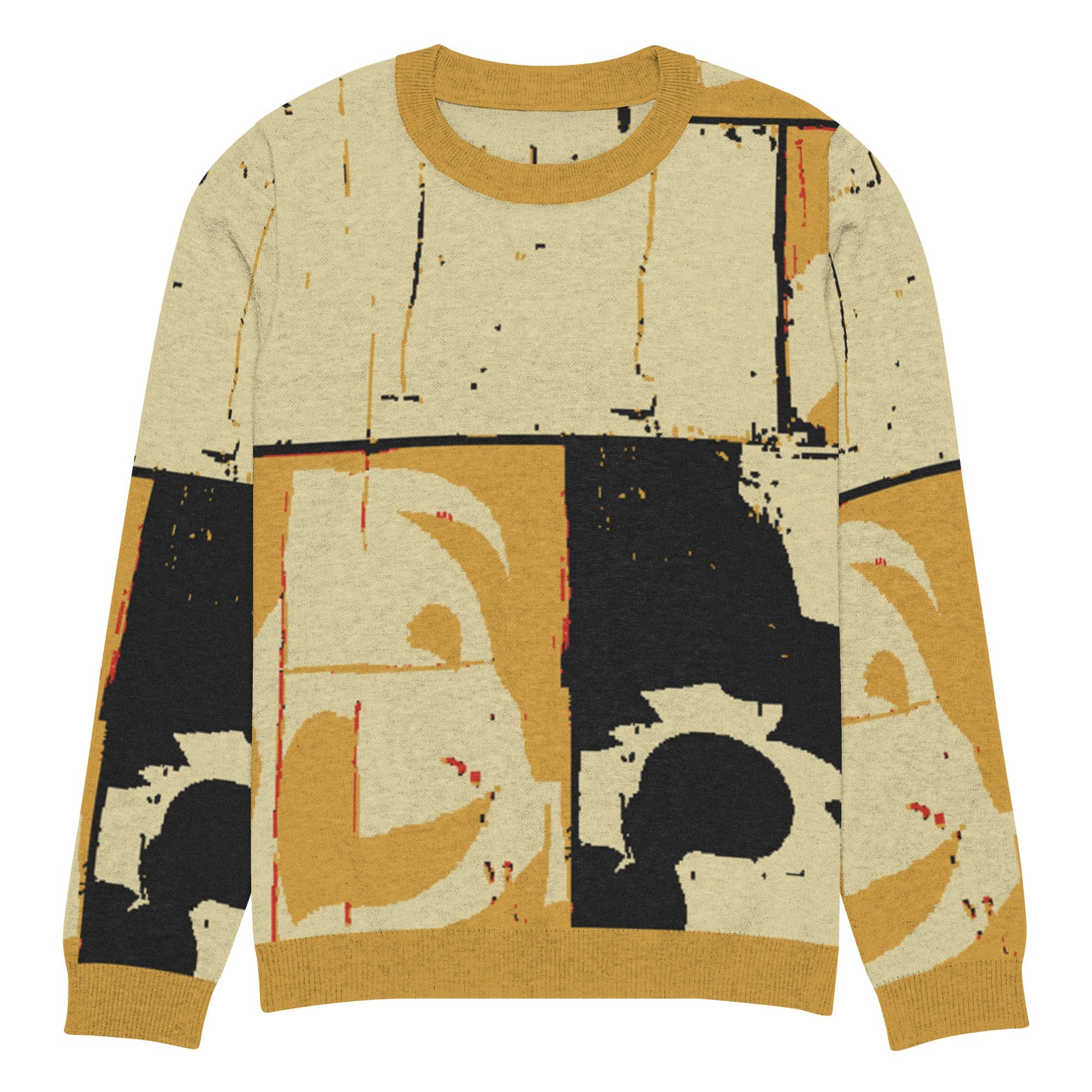 Chasing Monddrian Knitted Sweater - Rashaad Black