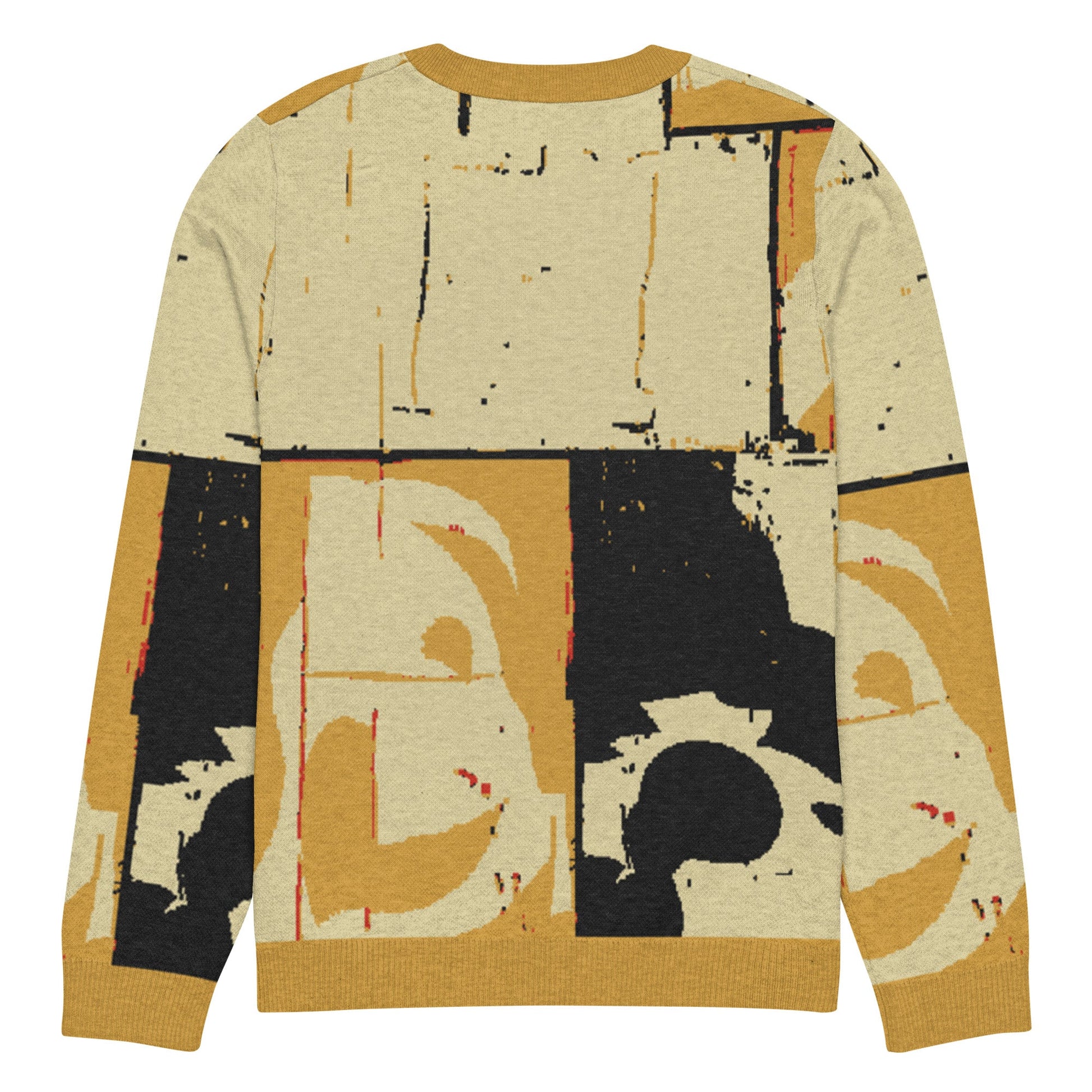 Chasing Monddrian Knitted Sweater - Rashaad Black
