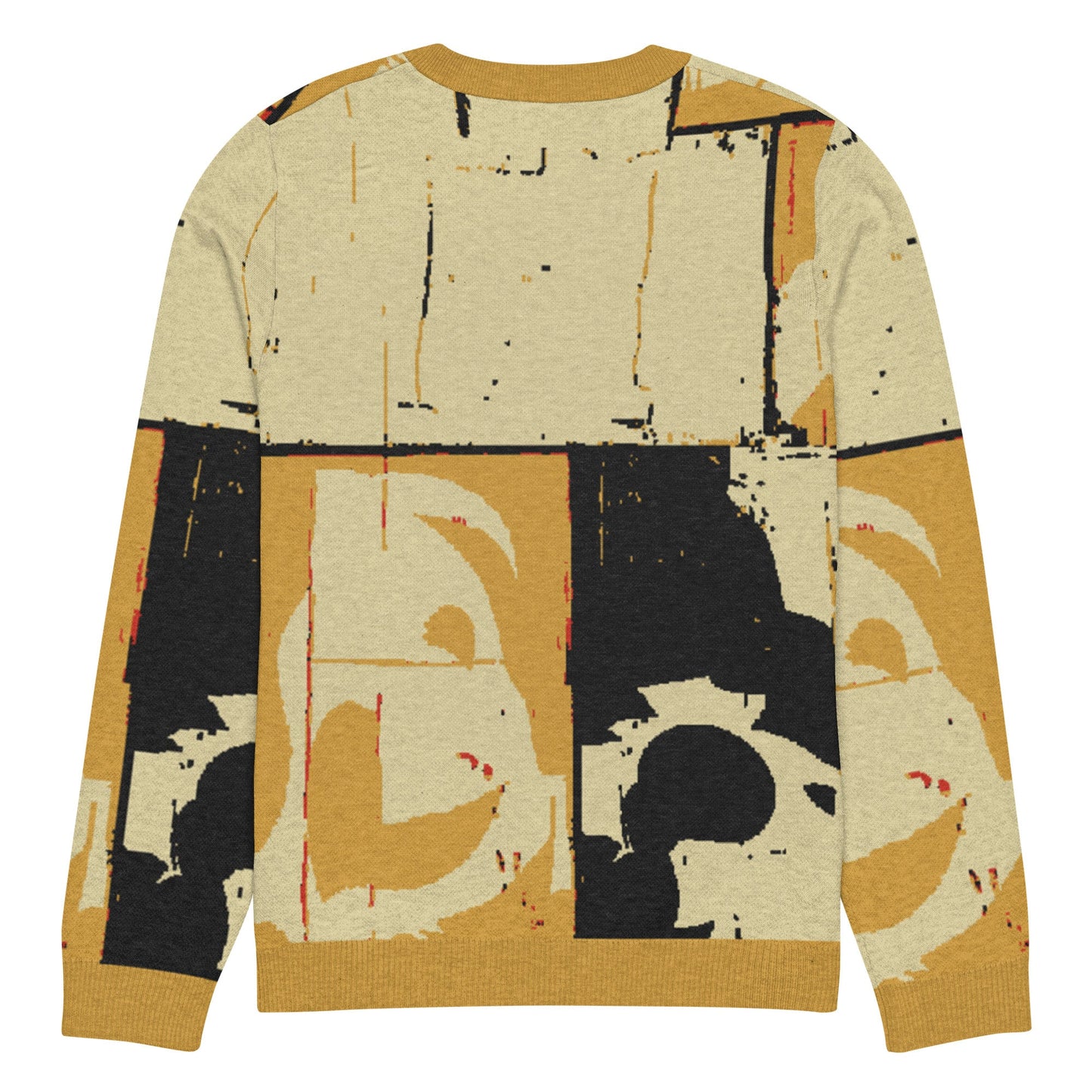 Chasing Monddrian Knitted Sweater - Rashaad Black