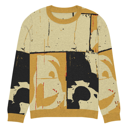 Chasing Monddrian Knitted Sweater - Rashaad Black