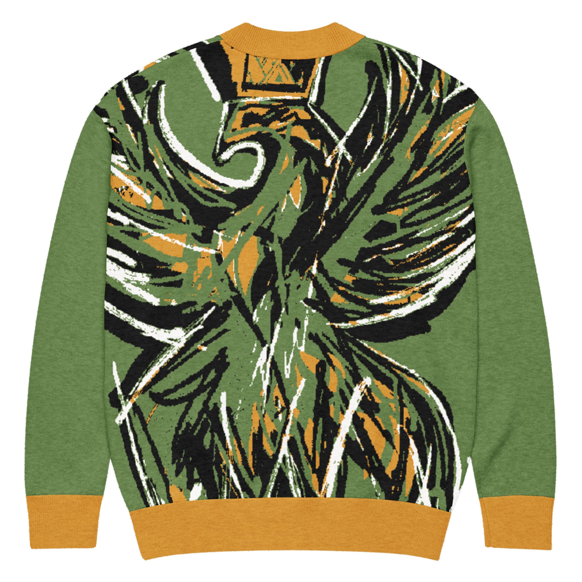 Ash & Reign Green Cardigan – Rashaad Black
