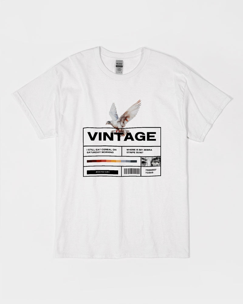 Vintage Black Unisex Ultra Cotton T-Shirt | Gildan - Rashaad Black