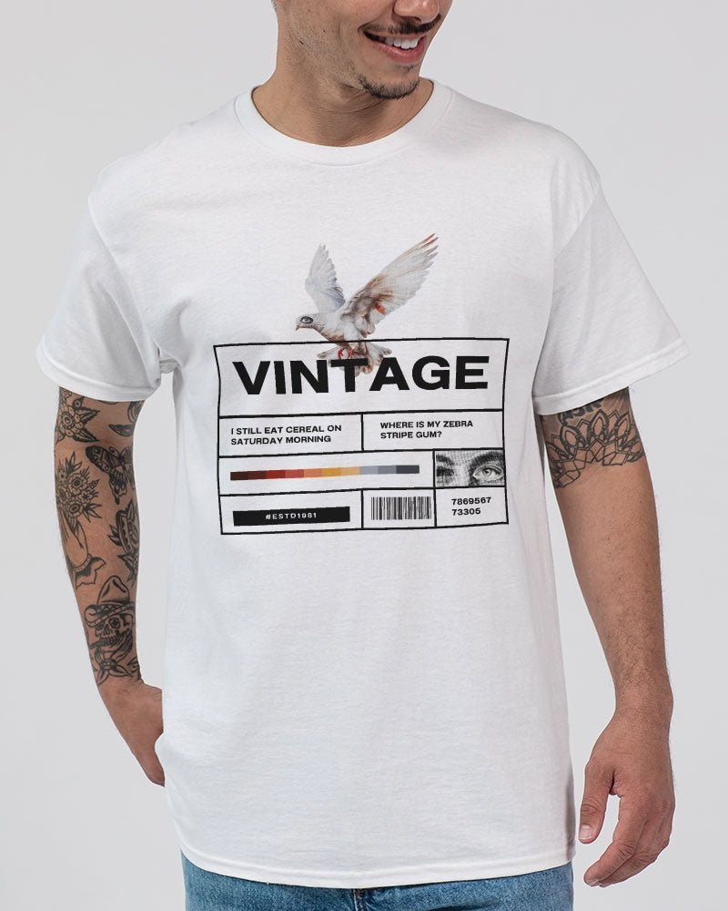 Vintage Black Unisex Ultra Cotton T-Shirt | Gildan - Rashaad Black