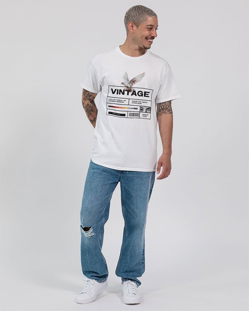 Vintage Black Unisex Ultra Cotton T-Shirt | Gildan - Rashaad Black