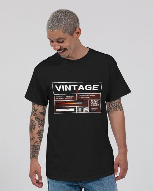 Vintage White Unisex Ultra Cotton T-Shirt | Gildan - Rashaad Black